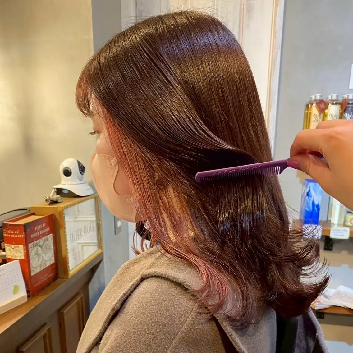 セミロング カラー パーマ/カット ୨୧ RISAKOのヘアスタイル