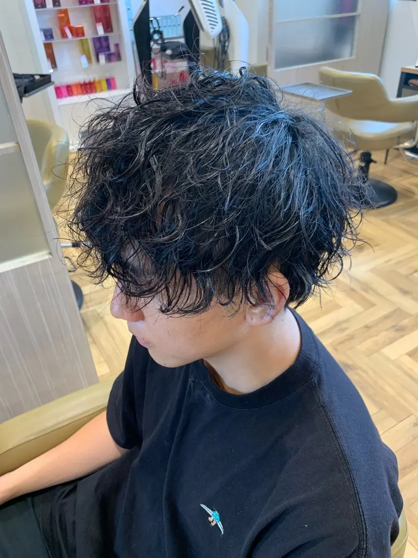 メンズ マッシュ カット Mika/ SOiL岡崎のヘアスタイル