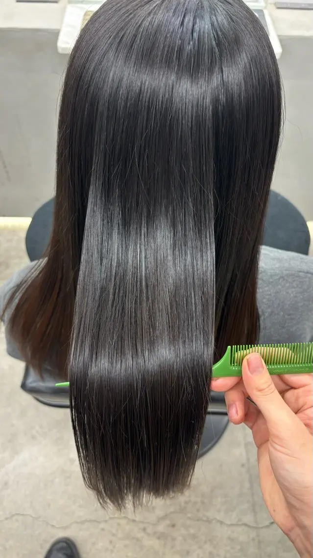 パーマ 縮毛矯正 暖色/透明感カラー かずきのヘアスタイル