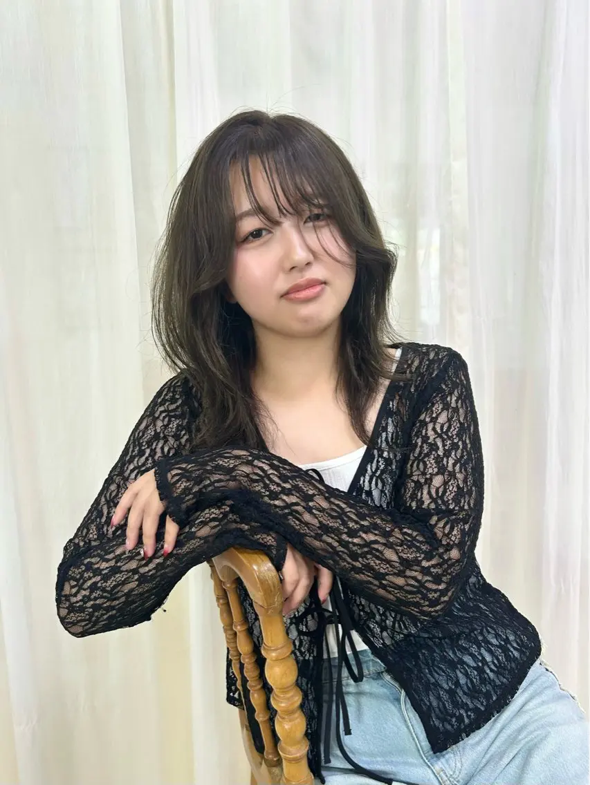 𝜗𝜚ワンカラー➕髪質改善トリートメント➕【お家でもサロン帰りのような髪に!ヘアパック付き🧴🧼】𝜗𝜚の写真