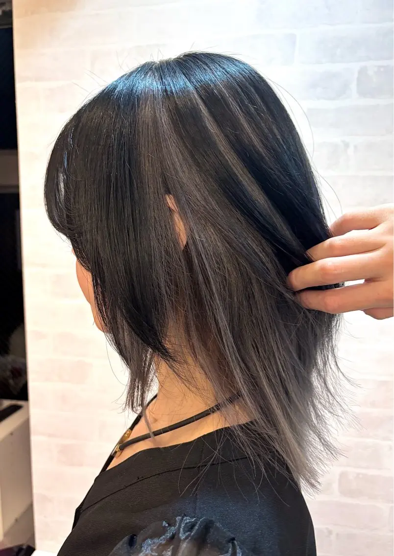セミロング ヘアカラー 🫧髪質改善🫧山口 碧のヘアスタイル