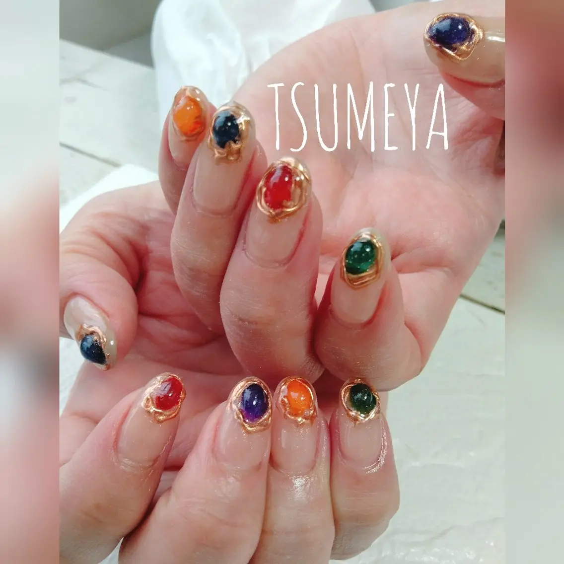 ネイル キラキラネイル ハンドネイル _TSUMEYA _のネイルデザイン