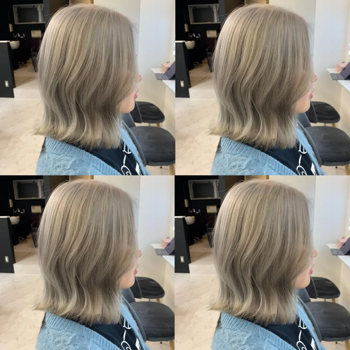 ミディアム カラー ヘアアレンジ ヘアカラー トリートメント 🦋レイヤー特化/ 羽エク/ナツミ🦋のヘアスタイル