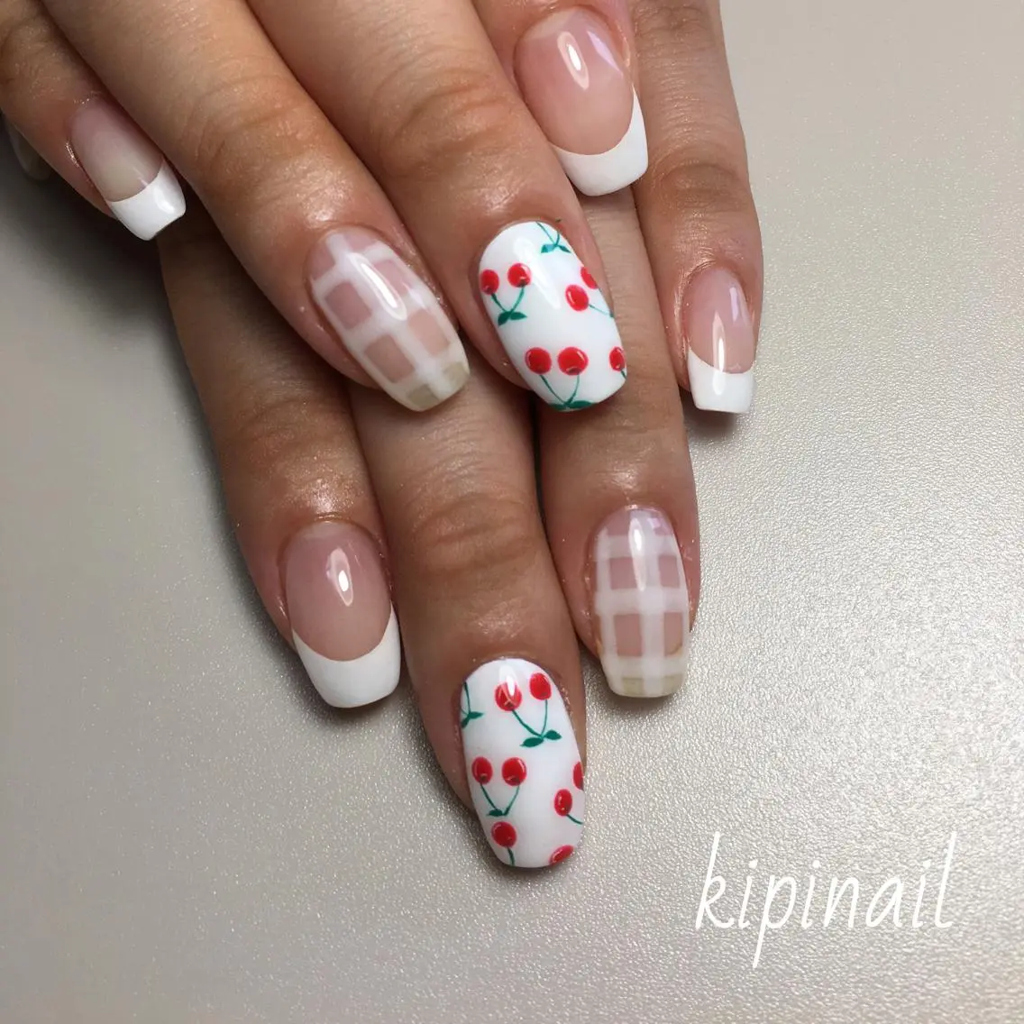 ネイル ハンドネイル kipinail 川﨑えりかのネイルデザイン