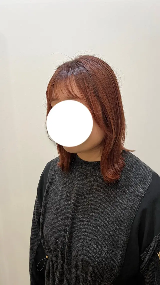 ミディアム くびれヘア くびれレイヤー レイヤーカット カット ヘアカラー トリートメント MAHAE 東芝のヘアスタイル