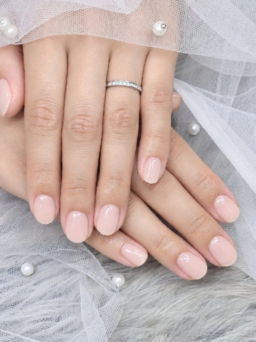 ネイル ワンカラーネイル ハンドネイル nail salon calm+ のネイルデザイン