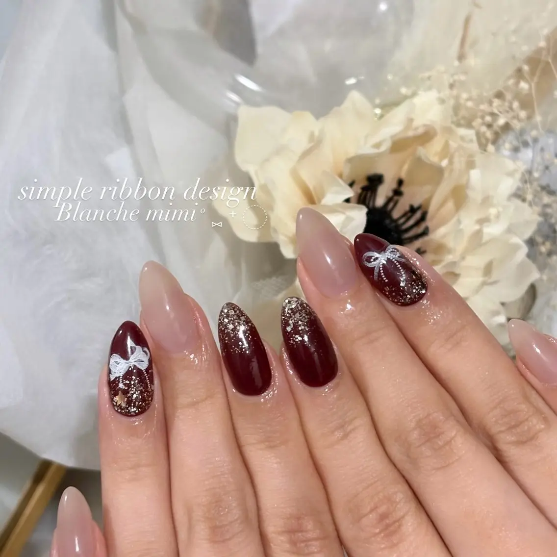 ネイル ハンドネイル Blanche mimi.u_aのネイルデザイン