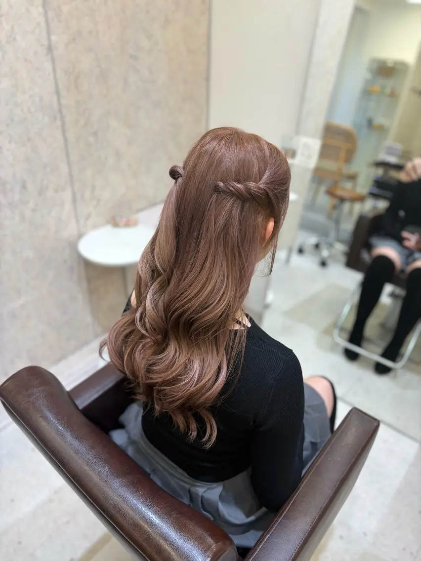 ロング Lis都島/門田 夏鈴のヘアスタイル