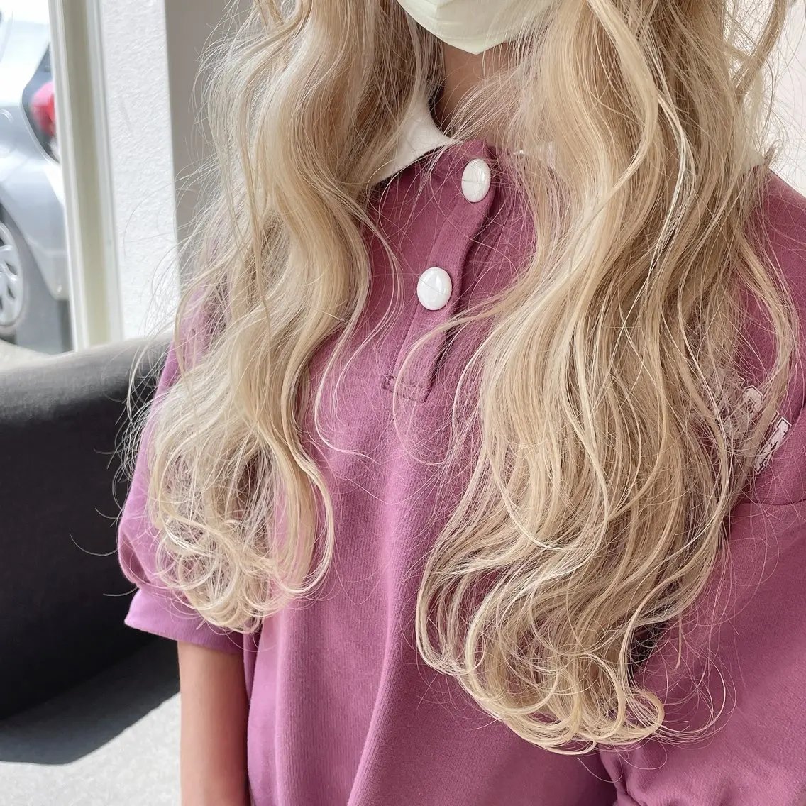 カラー 加藤 貴子のヘアスタイル