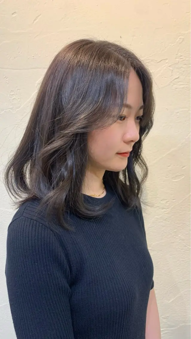 ミディアム 長沼ゆうか /メンズカットモデルのヘアスタイル