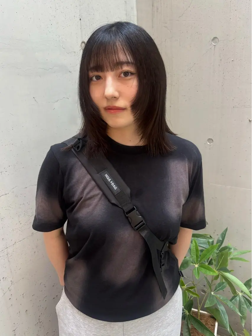 ミディアム カット ⭐︎似合わせカラー /レイヤー✩momoのヘアスタイル