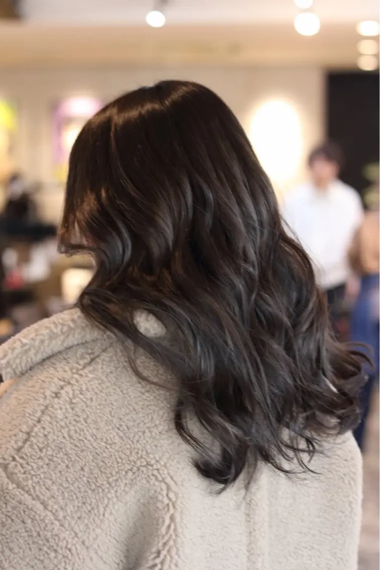 ミディアム カラー 美髪矯正/メンズ得意 🍀笠原草太のヘアスタイル