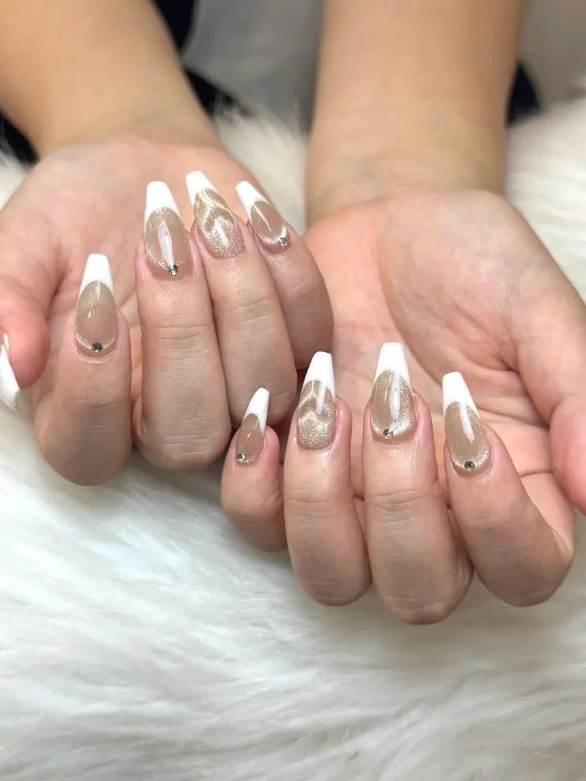 ネイル アートネイル ジェルネイル マグネットネイル ハンドネイル JennNail_ マオのネイルデザイン