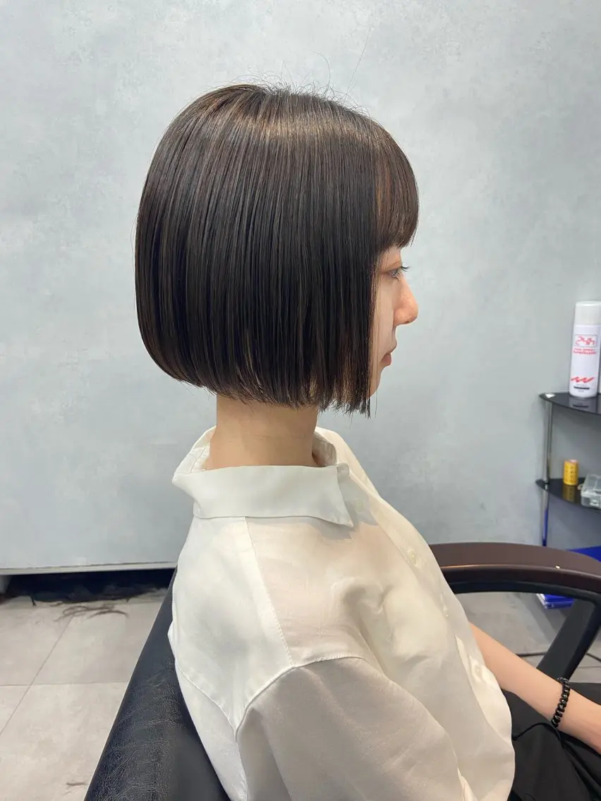 ショート ボブ レイヤー💧艶髪 💧Syotaのヘアスタイル