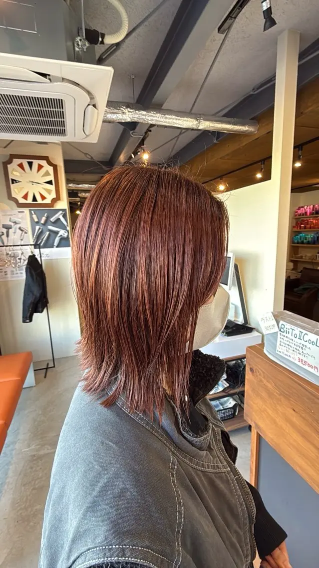 カラー ヘアカラー 梅田 拓実のヘアスタイル