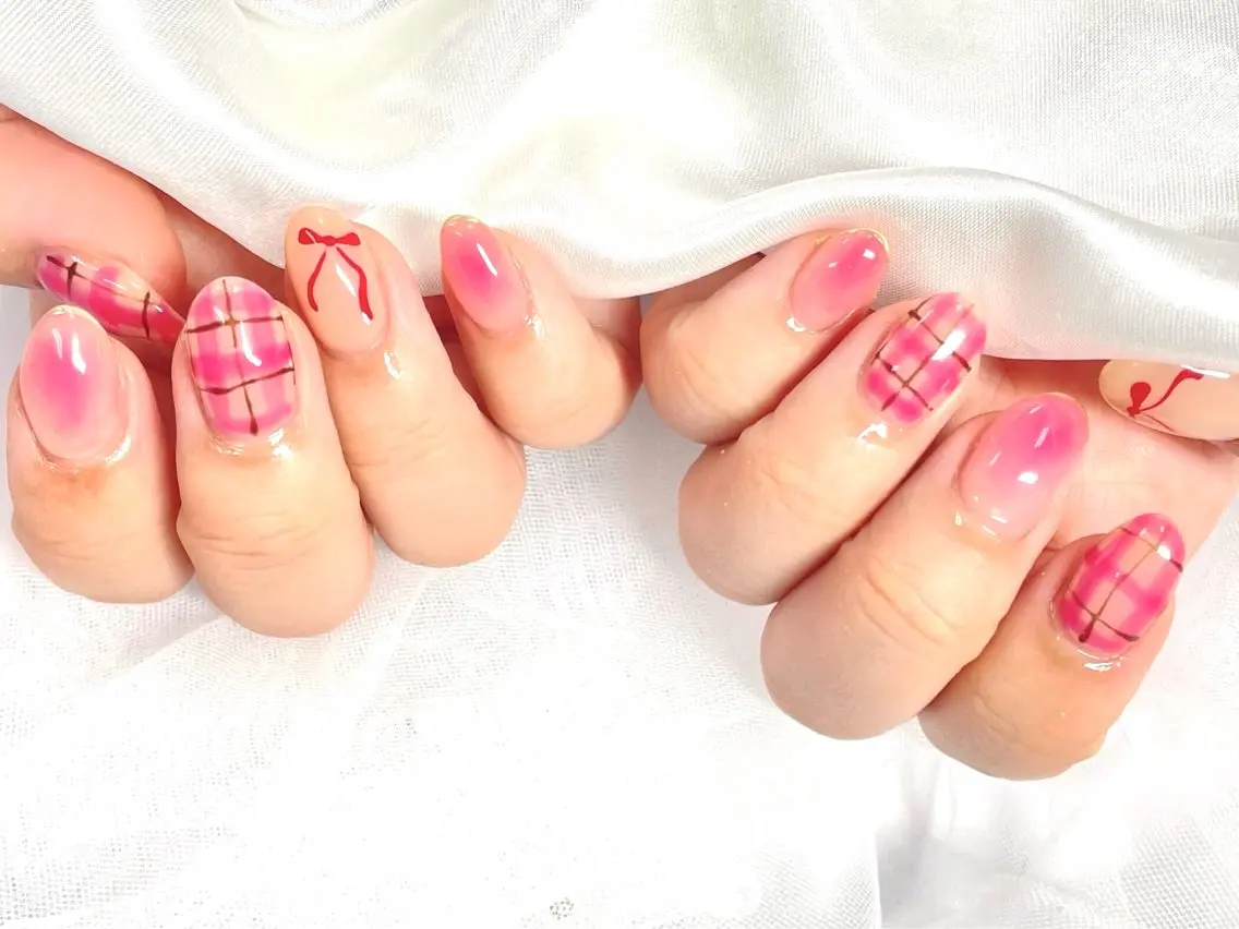 ネイル アートネイル ジェルネイル マグネットネイル 持ち込み パラジェル ハンドネイル Nail Neige🐈🌙のネイルデザイン