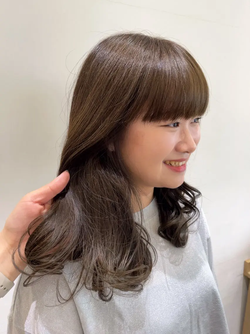 ロング カラー 暖色カラー/ダブル カラー/名古屋/辻のヘアスタイル