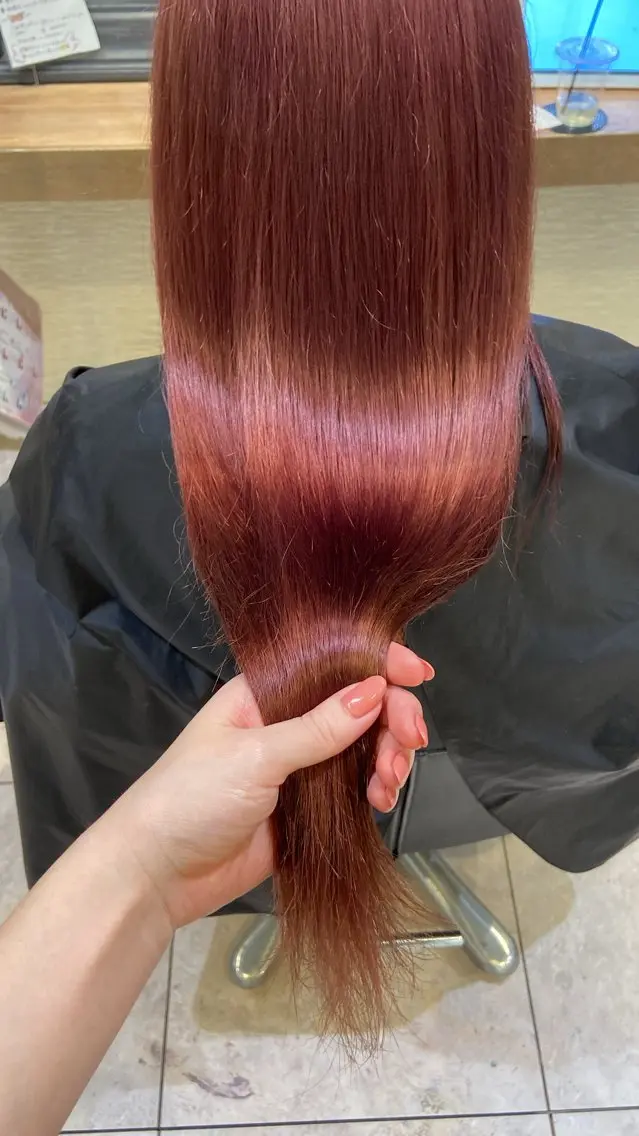 ロング カット ヘアカラー 髪質改善/うる艶ヘア HARUNAのヘアスタイル