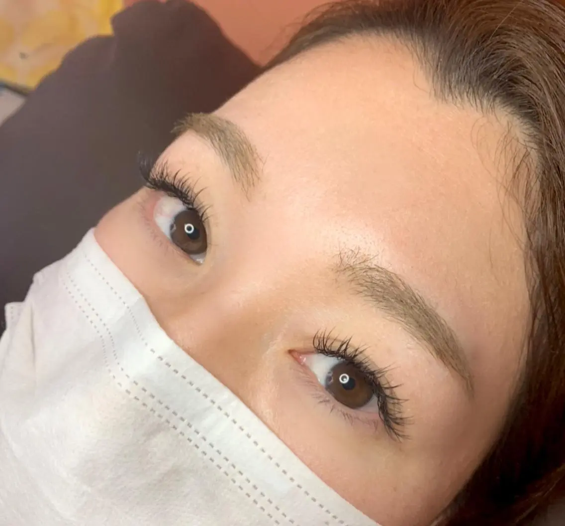 li♡e予約限定→フラット付け放題アイSP＋育毛trt＋ヒアルロン酸入りコーティング剤付き✳︎の写真
