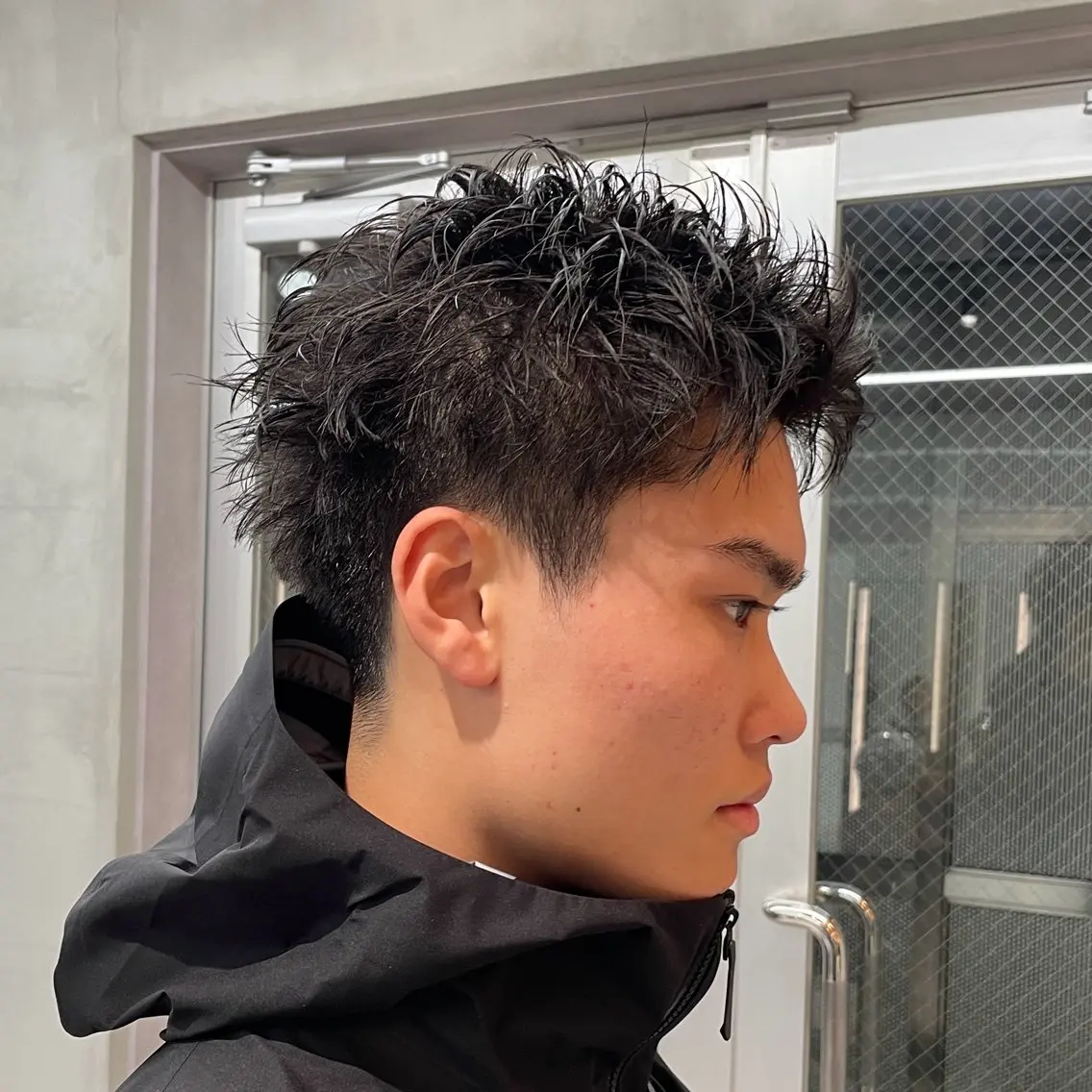メンズ 表参道/スパイキー /センターパートのヘアスタイル