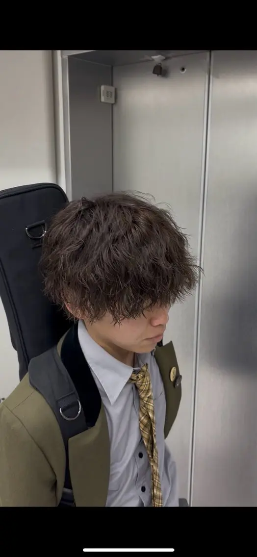 カット+パーマ🌀💫の写真