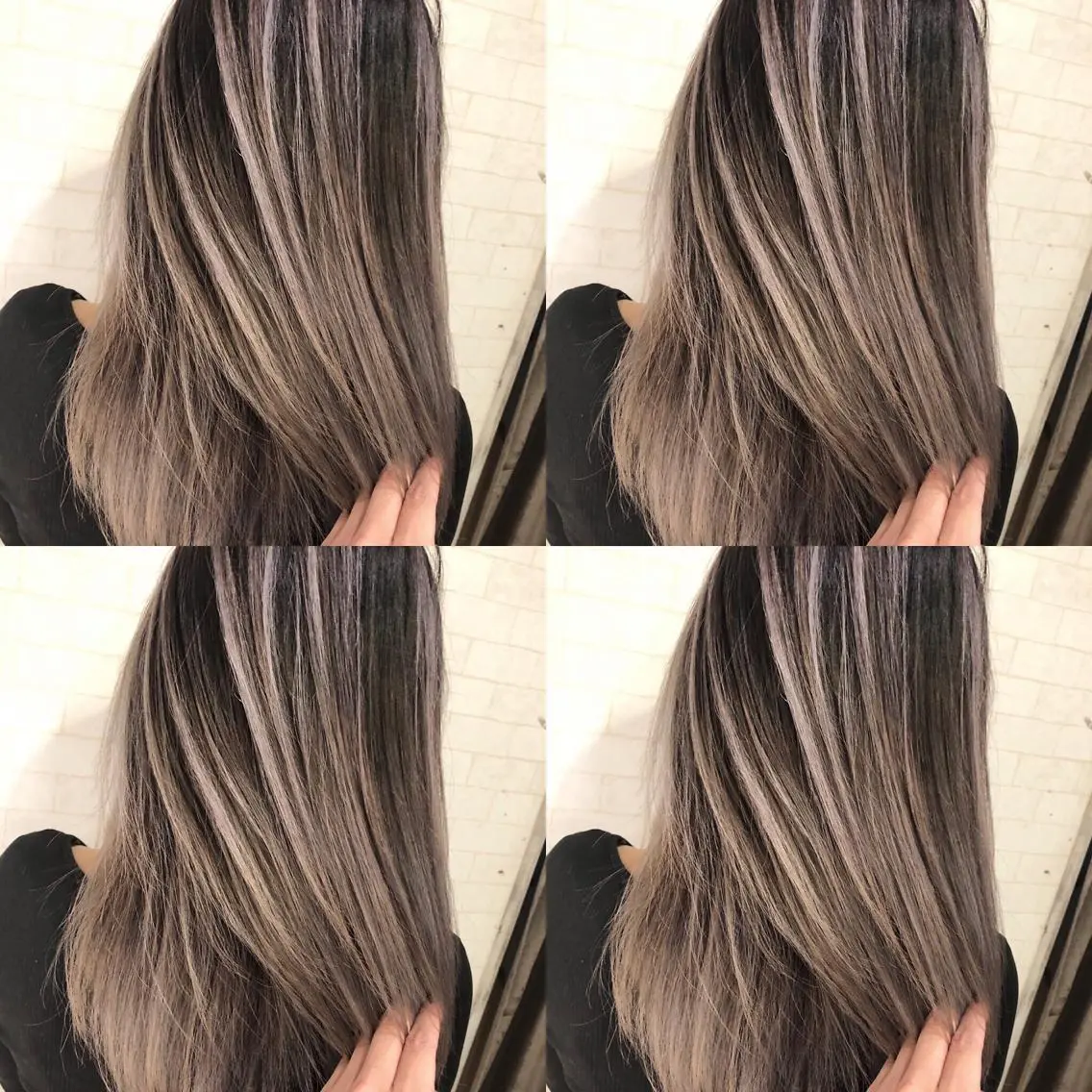 ミディアム カラー バレイヤージュ レイヤーカット カット ヘアカラー トリートメント JILBLAN京都 ショート/ハイライトのヘアスタイル