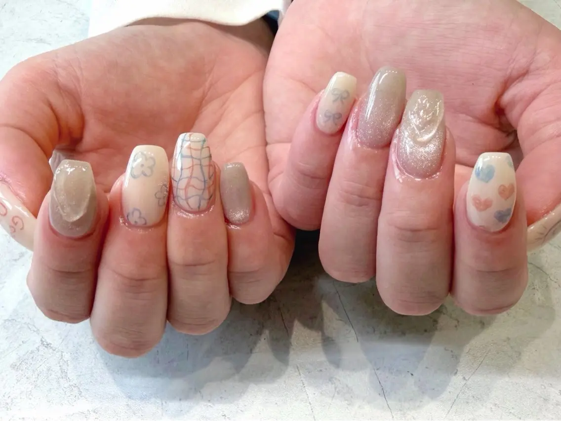ネイル 持ち込み Nail Salon Lovinのネイルデザイン