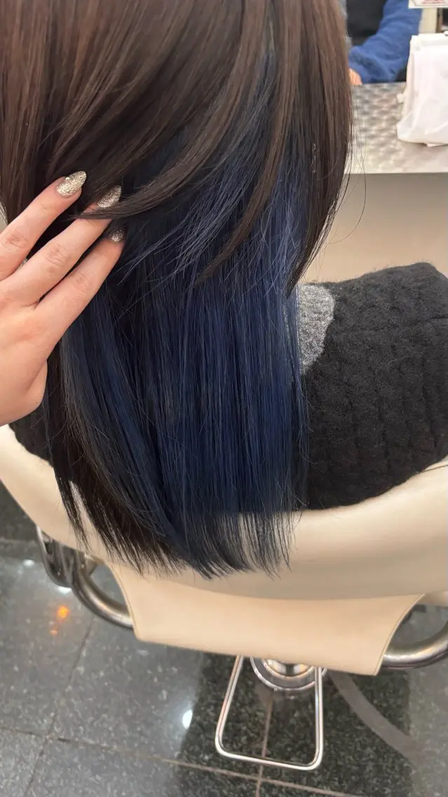 セミロング カラー ヘアカラー 🫧小林舞衣 🌙のヘアスタイル
