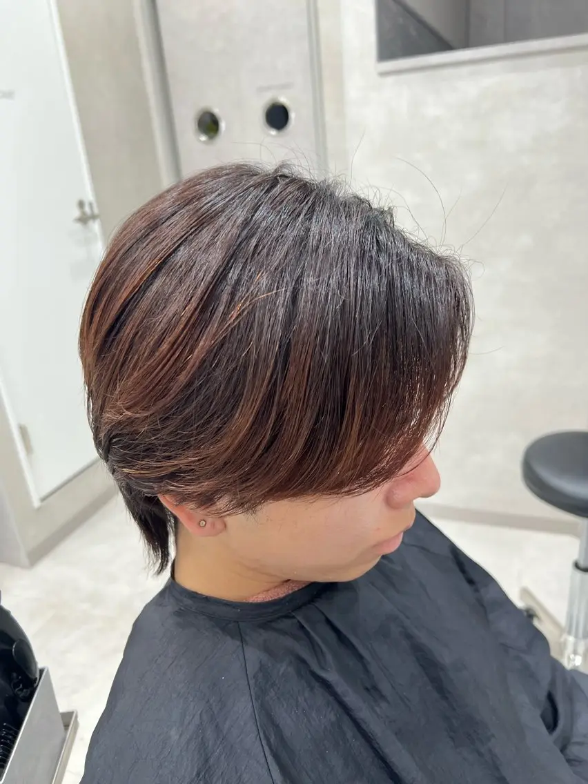 パーマ メンズ 縮毛矯正 カット 縮毛矯正 SENA 再現性 パーマと縮毛矯正のヘアスタイル