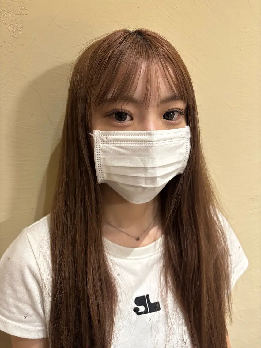マツエク・マツパ カット ヘアカラー トリートメント ブリーチ/エクステ はしもと　そな🫧のヘアスタイル