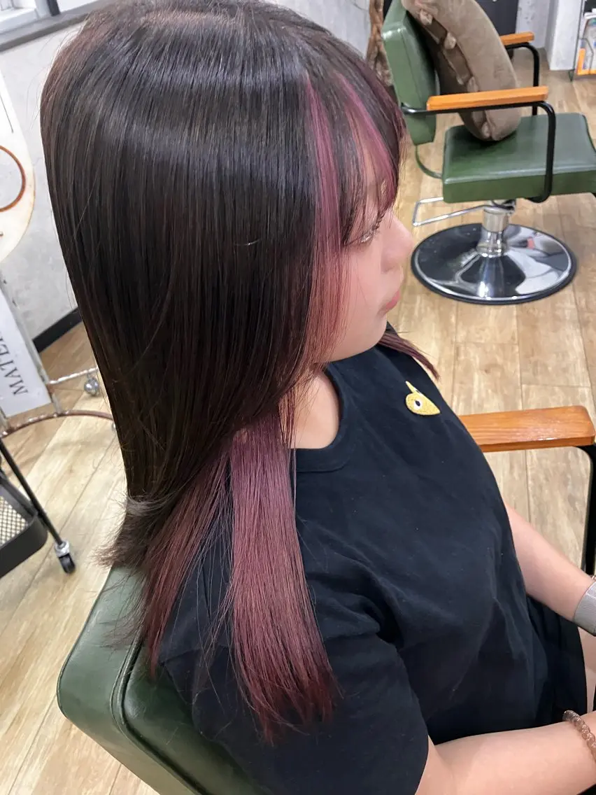 カラー インナーカラー pifdesign ⭐︎mikikoのヘアスタイル