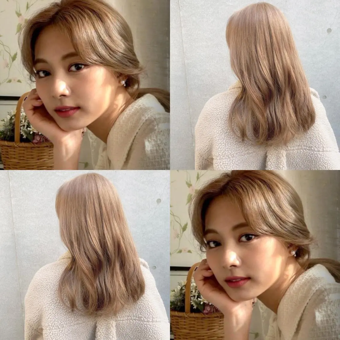 ミディアム カラー ベージュカラー ミルクティーベージュ 🍒暖色✖️レイヤー ／Haruna🍒のヘアスタイル