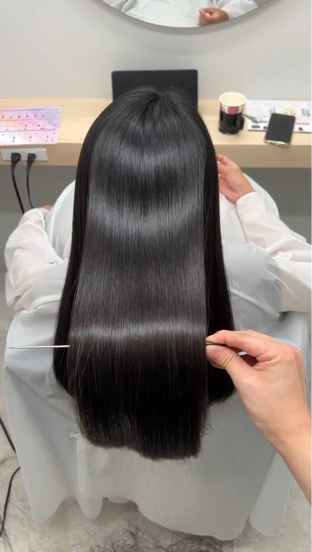 ロング カット 縮毛矯正 トリートメント 🌈髪質改善 縮毛矯正特化🌈松田のヘアスタイル