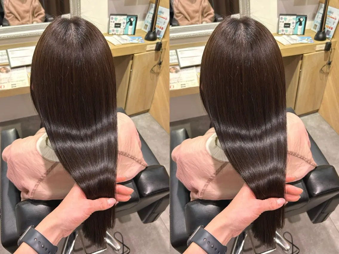 ロング 髪質改善 竹川裕太のヘアスタイル