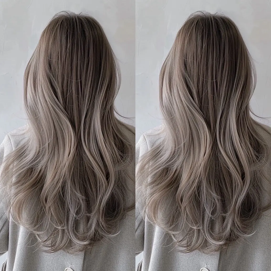 ロング カラー ヘアカラー ブリーチなしWカラー 超特化/YURAのヘアスタイル