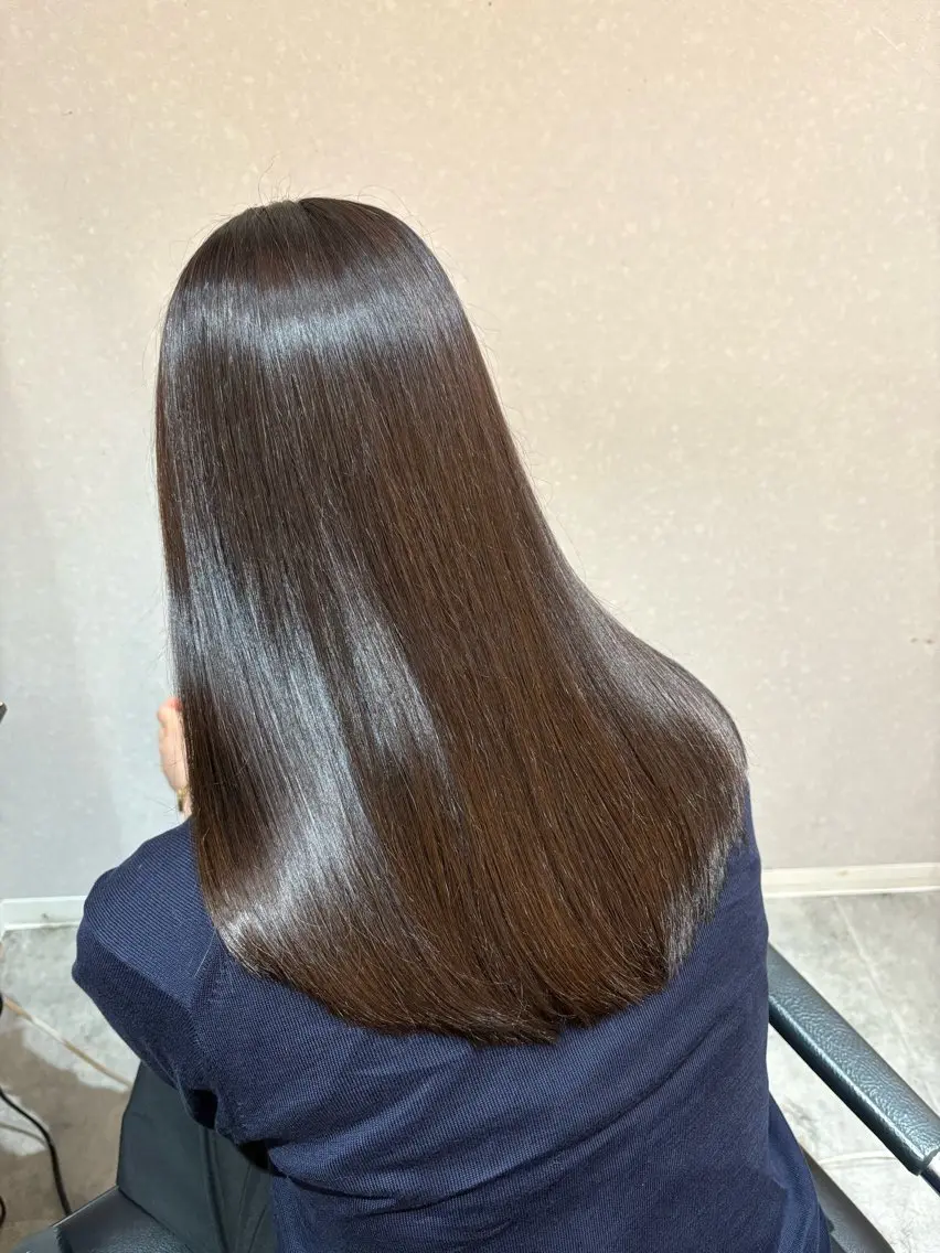 セミロング カラー カット ヘアカラー 🖤N゜JILLVA 🤍店長/川田 栞のヘアスタイル