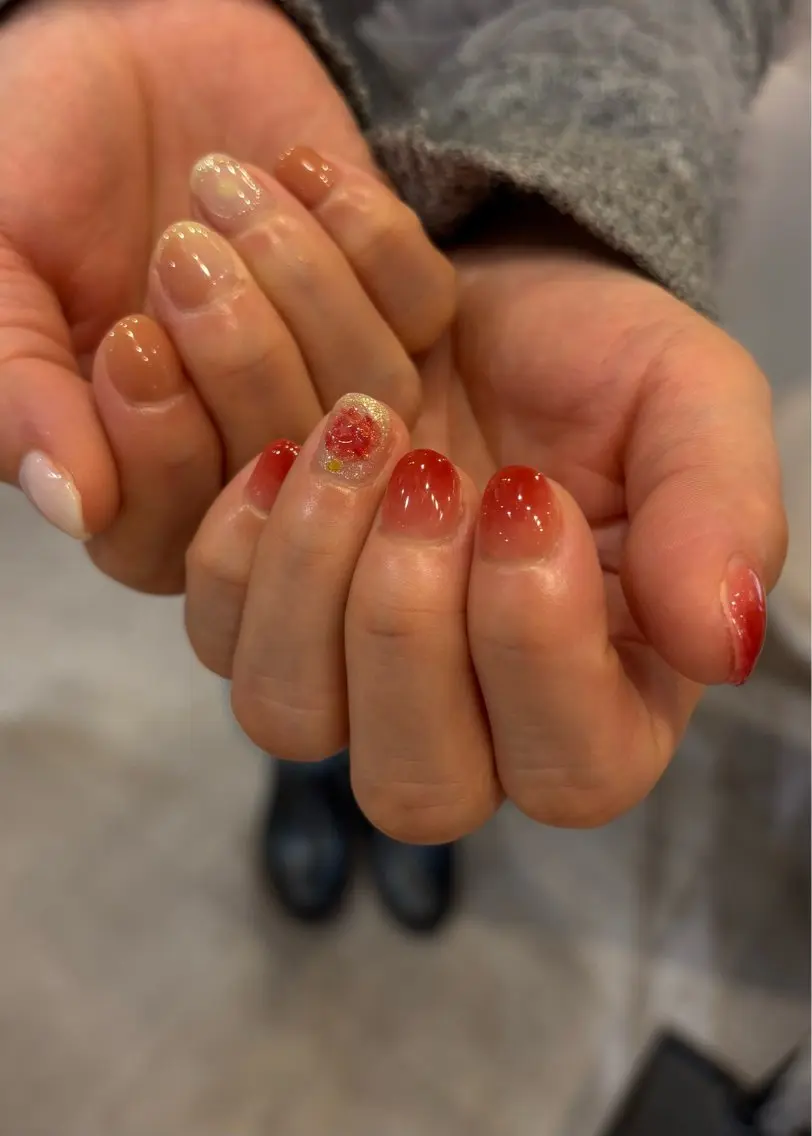 ネイル ニュアンスネイル ハンドネイル Sensi Suzuhaのネイルデザイン