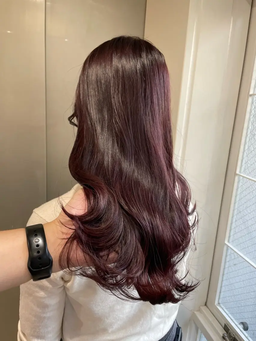 ブリーチを使わないダブルカラーの写真