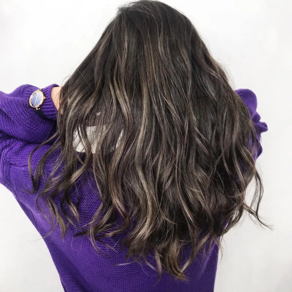 ロング カラー LUSTRE クロサワのヘアスタイル