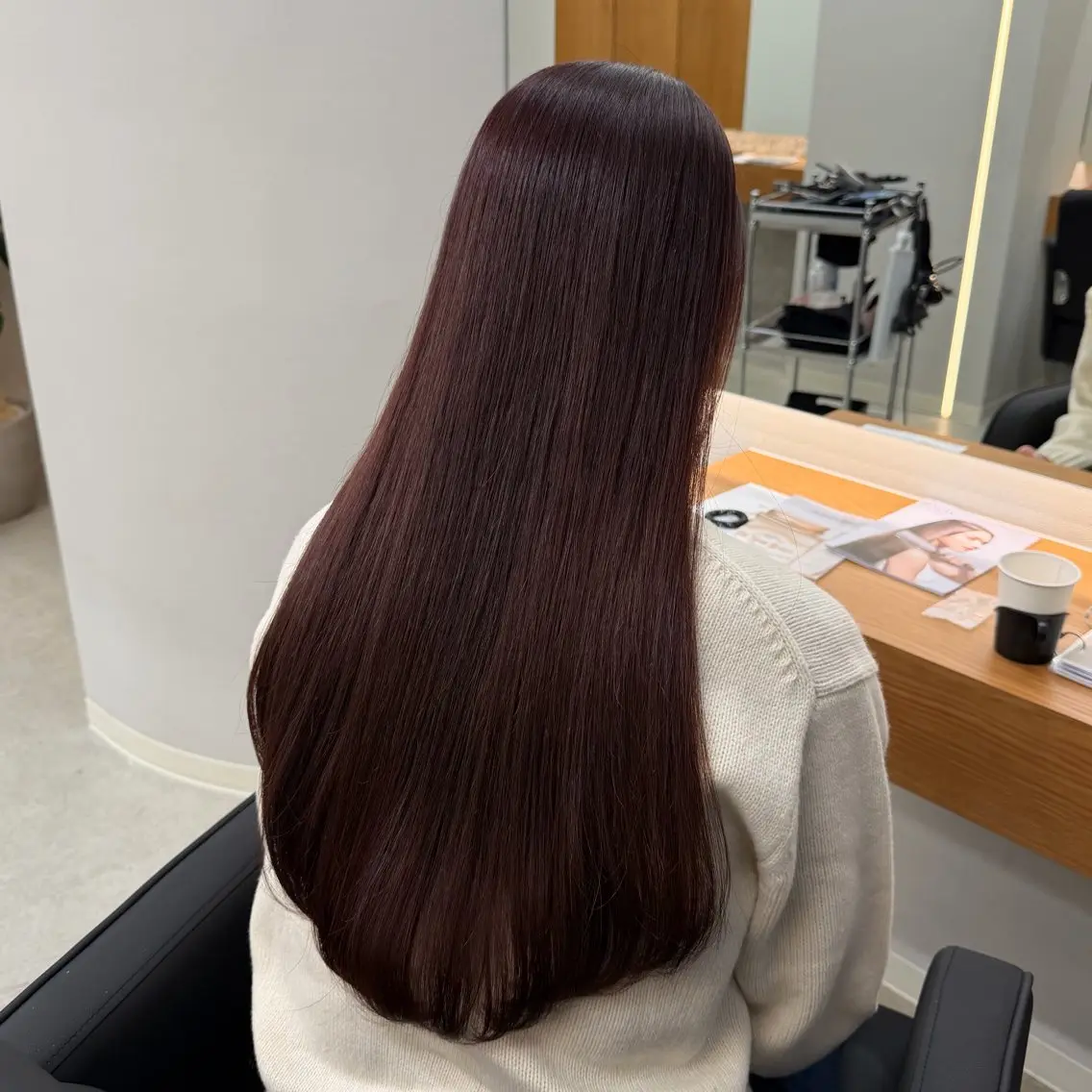 ロング ヘアカラー レイヤー／ボブ KAHOのヘアスタイル