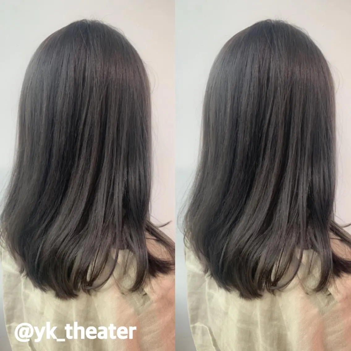 カラー ヘアアレンジ ブリーチ ケアブリーチ グレージュ 透明感カラー/ レイヤー　YUKAのヘアスタイル