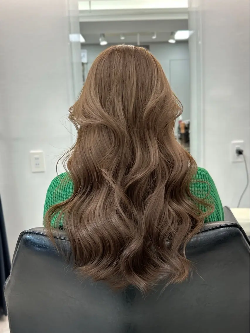 ロング カラー 韓国ヘア 店長NEGIのヘアスタイル