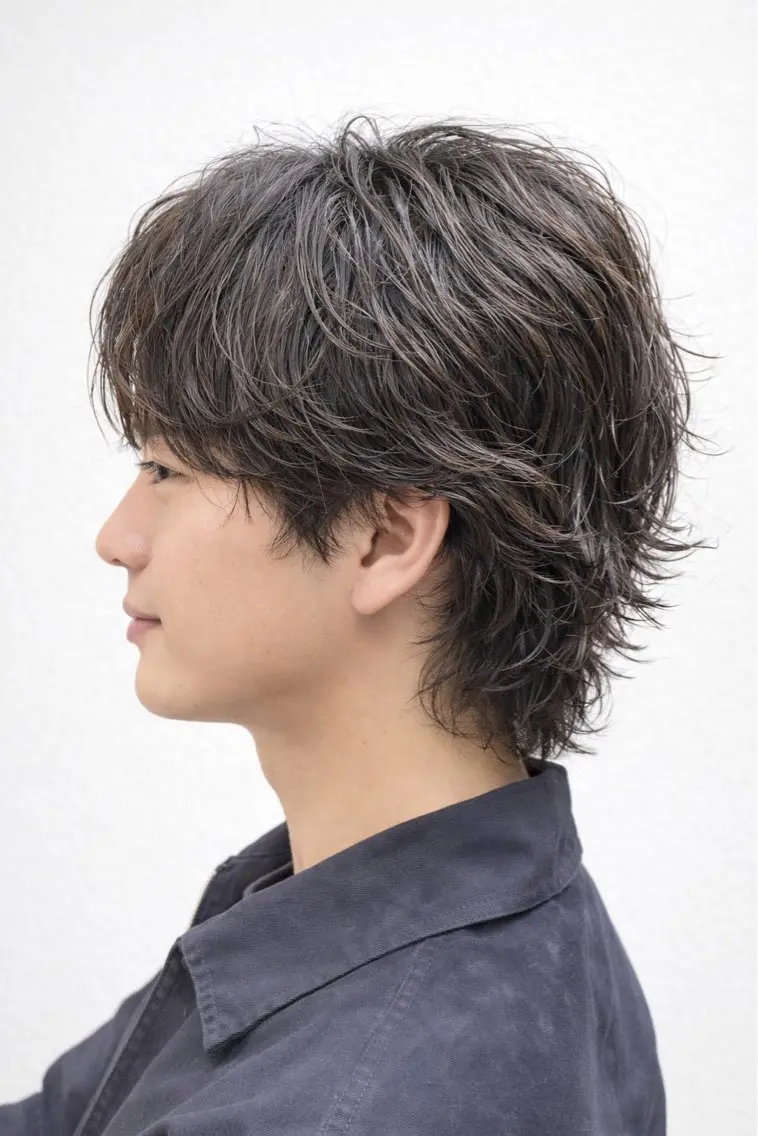 ショート パーマ メンズ カット パーマ トリートメント メンズ特化/パーマ/ 髪質改善　高野奨馬のヘアスタイル