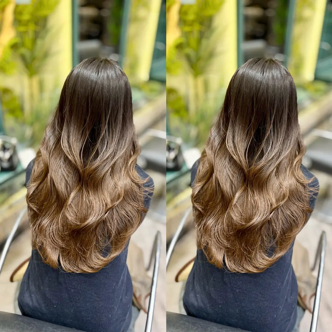 ロング カット ヘアカラー トリートメント 🎀艶髪の達人 飯田啓奨🎀のヘアスタイル