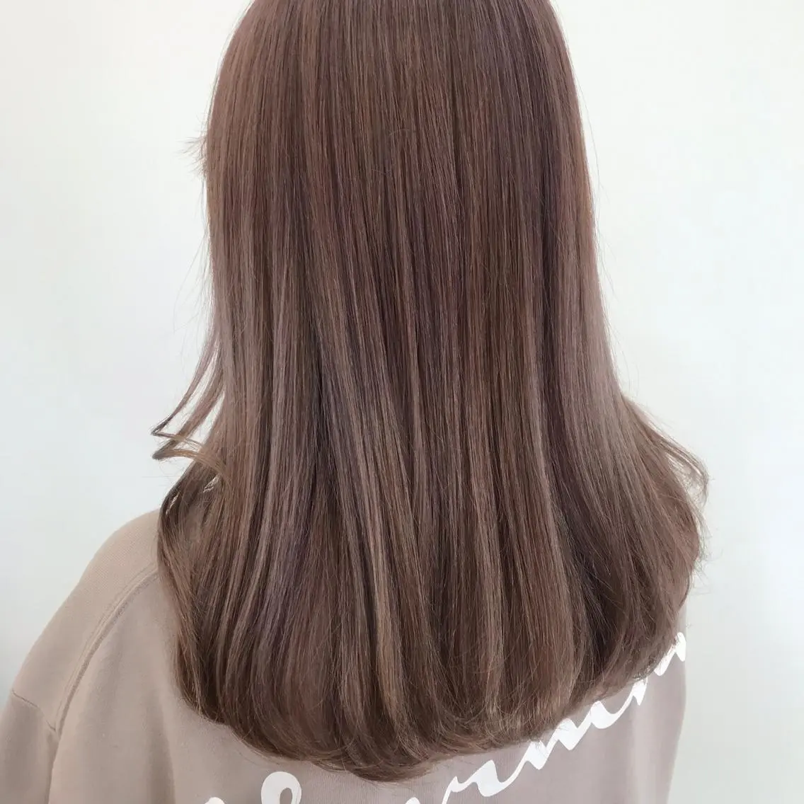 ロング カラー ラベンダーカラー ラベンダーピンク ピンクカラー 馴染ませNo.1🧃 エクステ・アレンジのヘアスタイル