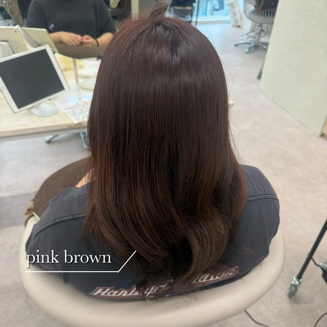ロング カラー カット ヘアカラー トリートメント 美髪矯正/ベージュ カラー🧸綾里のヘアスタイル