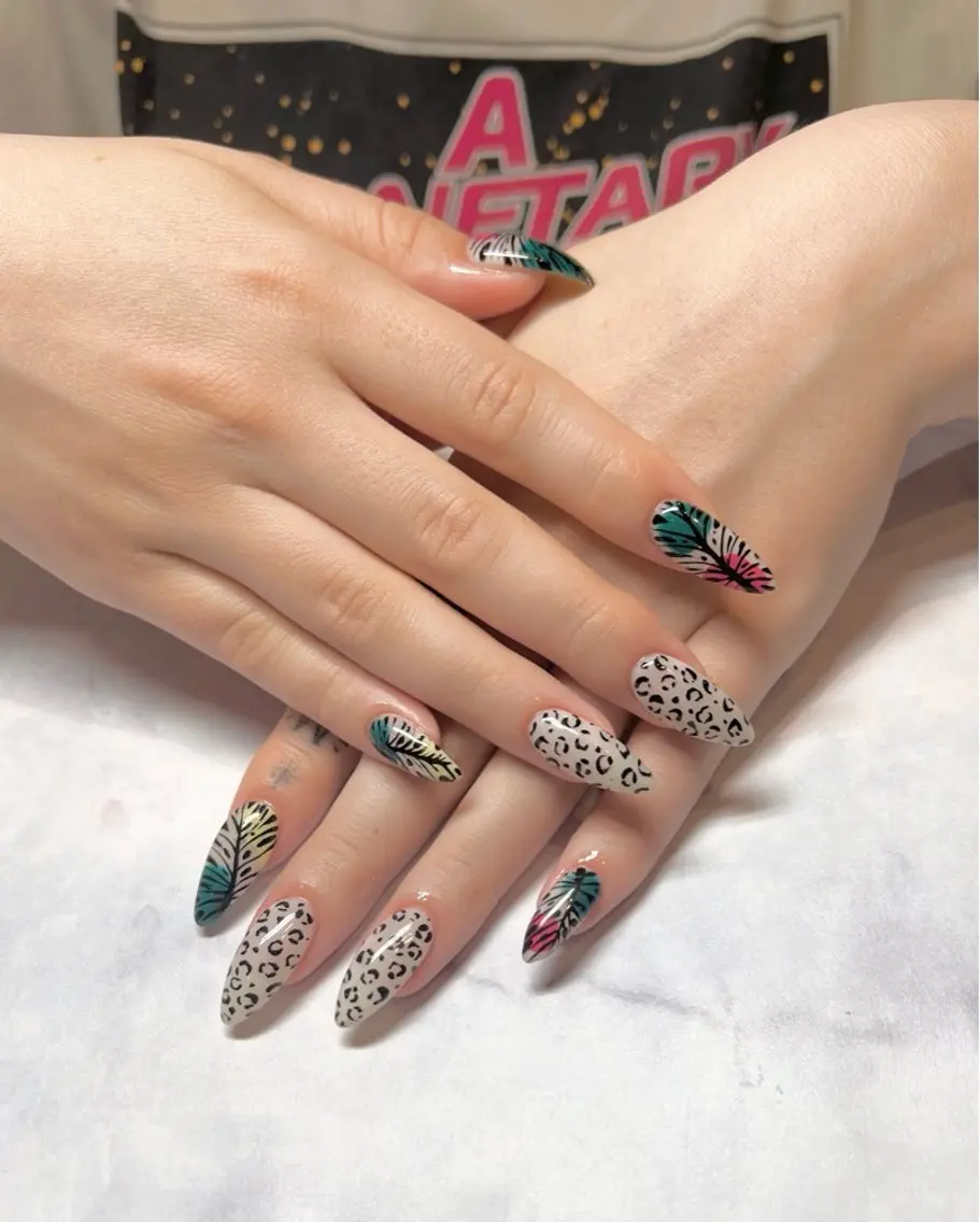 ネイル AISAフィル× ハードモチ最強のネイルデザイン