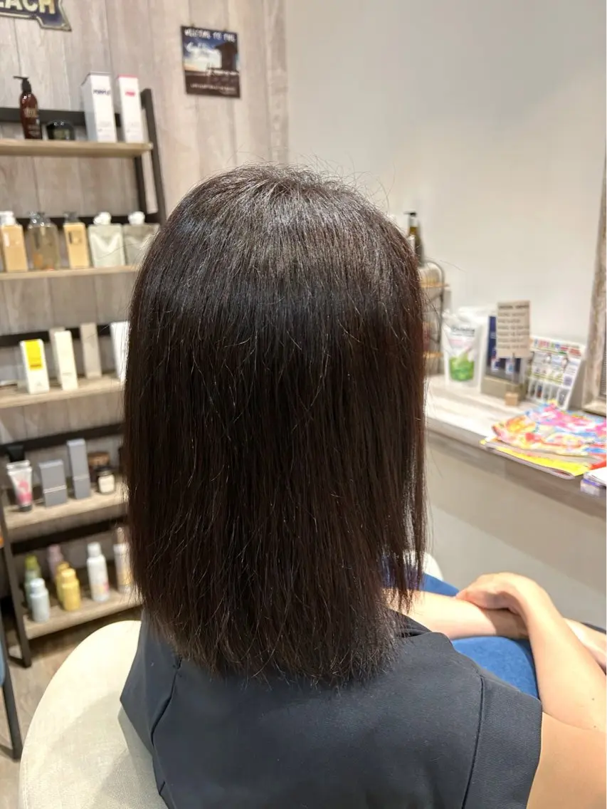 カラー ベージュカラー ヘアカラー 水口 琴絵のヘアスタイル