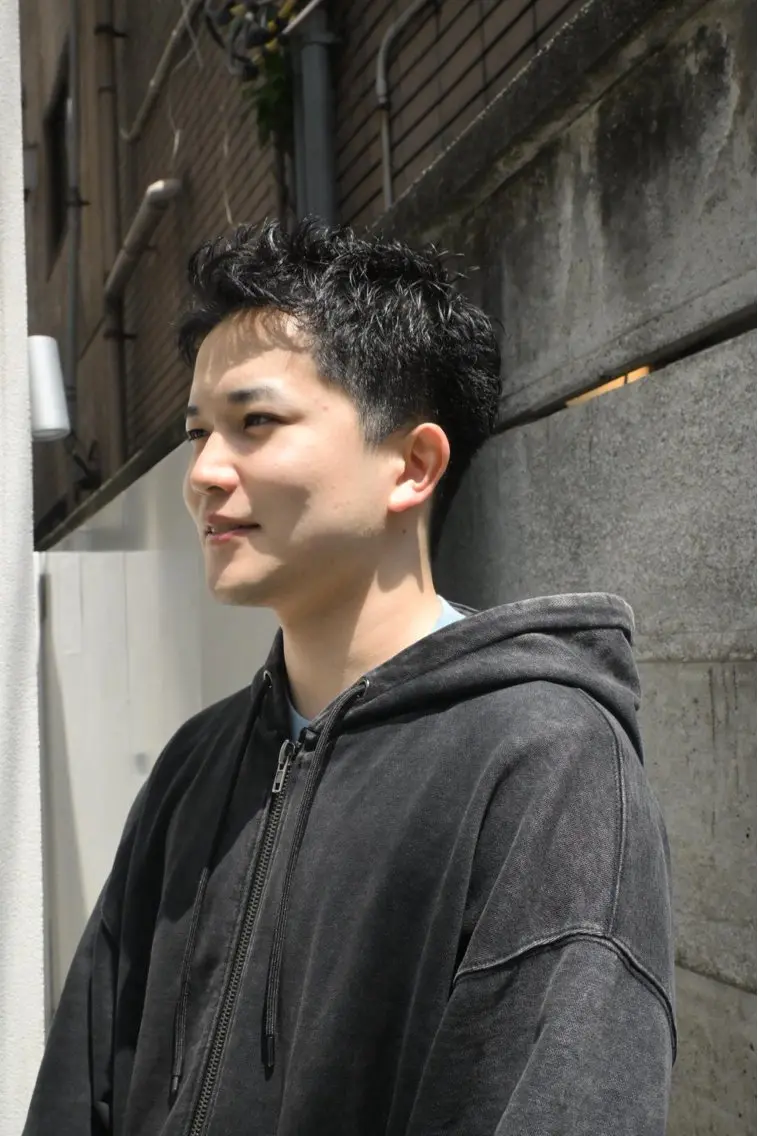 キッズ カット パーマ トリートメント ヘッドスパ ヘアセット カズキ🌼曲がる 縮毛矯正のヘアスタイル