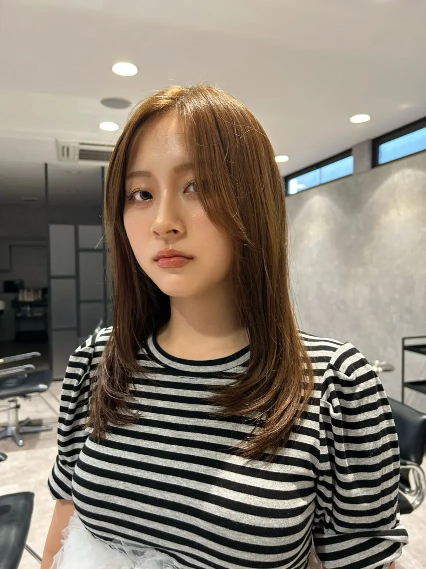 セミロング ⭐️HEDI YUKI⭐️のヘアスタイル